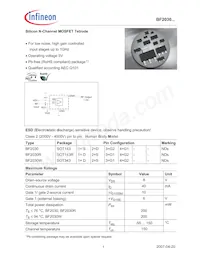 BF2030WH6824XTMA1數據表 封面