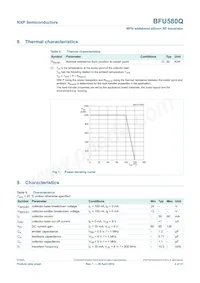 BFU580QX Datasheet Pagina 4