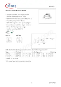 BG3123RH6327XTSA1 Datasheet Copertura