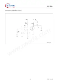 BG3123RH6327XTSA1 Datasheet Pagina 10