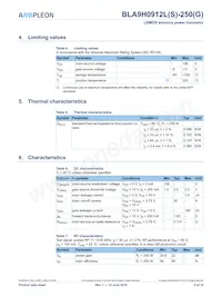 BLA9H0912LS-250GU Datasheet Pagina 3