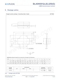 BLA9H0912LS-250GU Datasheet Pagina 7