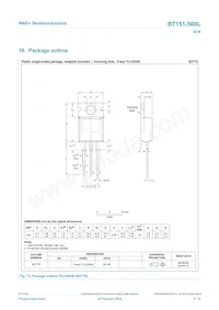 BT151-500L Datasheet Pagina 9