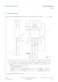 BT151X-800C Datasheet Pagina 9