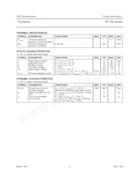 BT152-400R Datasheet Pagina 4