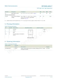 BT258S-800LT Datasheet Page 2