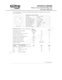 CPS053-CS92D-WN Datasheet Cover
