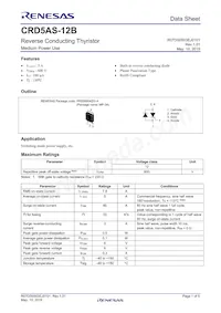 CRD5AS-12B-T13#B00 Datenblatt Cover