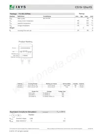 CS19-12HO1S-TUB Datasheet Page 3