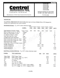 CS218-35PB Datasheet Cover