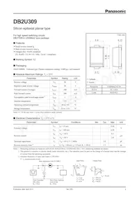 DB2U30900L Datenblatt Cover