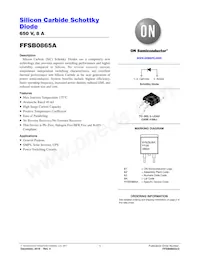 FFSB0865A Datenblatt Cover