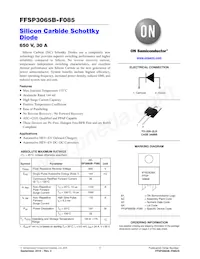 FFSP3065B-F085 Datasheet Copertura