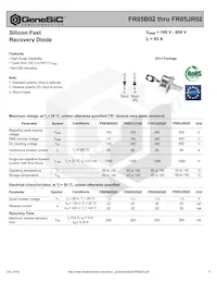 FR85DR02 Datenblatt Cover