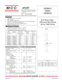 HER608-TP Datenblatt Cover