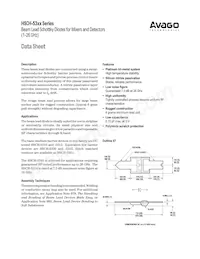 HSCH-5332 Datasheet Cover