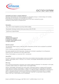 IDC73D120T6MX1SA2 Datasheet Pagina 4