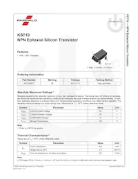 KST10MTF數據表 頁面 2