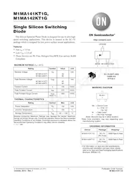 M1MA142KT1G Datasheet Copertura