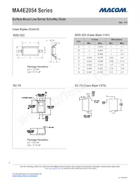 MA4E2054B1-287T Datasheet Pagina 6