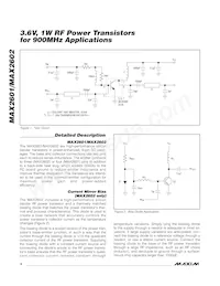 MAX2602ESA-T Datasheet Pagina 4