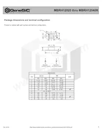 MBRH12035R Datasheet Pagina 3