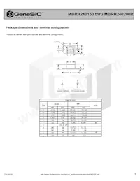 MBRH240200R Datasheet Page 3