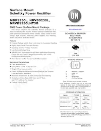 MBRS230LT3 Datenblatt Cover