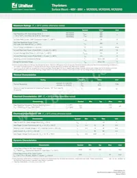 MCR25DG數據表 頁面 2