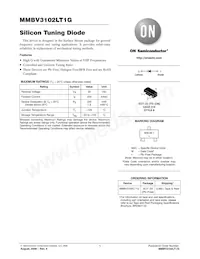 MMBV3102LT1G Datenblatt Cover