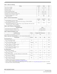 MRF1K50NR5 Datasheet Page 2