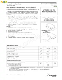 MRF6S21190HSR5 Datasheet Cover