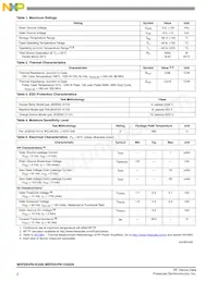 MRFE6VP61K25GNR6 Datasheet Pagina 2