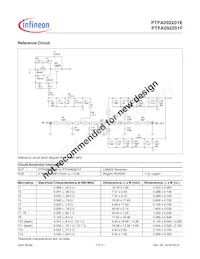 PTFA092201FV4R250XTMA1 Datasheet Pagina 7