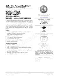 SBRS8190T3G-VF01 Datasheet Cover