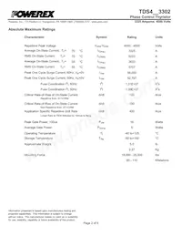 TDS4453302DH Datasheet Page 2