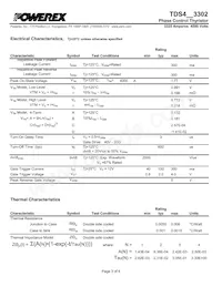 TDS4453302DH Datasheet Page 3