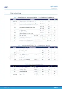 TN2540-12G-TR Datasheet Page 2
