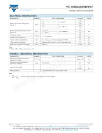 VS-15MQ040NPBF Datasheet Pagina 2