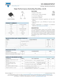 VS-30WQ04FNTRPBF Datenblatt Cover