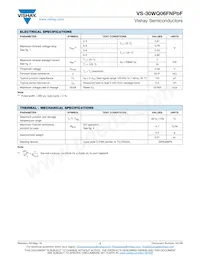 VS-30WQ06FNTRRPBF Datasheet Pagina 2