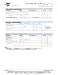 VS-8EWF06SPBF Datasheet Page 2
