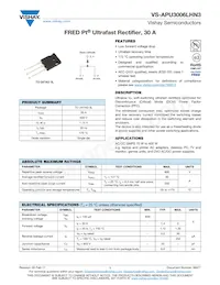 VS-APU3006LHN3 Datasheet Copertura