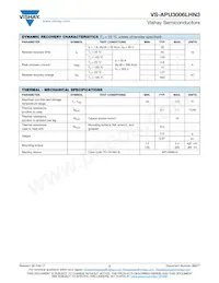 VS-APU3006LHN3 Datasheet Pagina 2