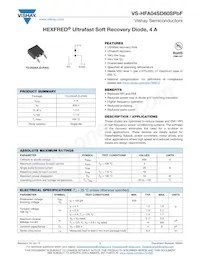 VS-HFA04SD60STRPBF Datasheet Cover