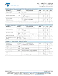 VS-HFA06TB120STRRP Datasheet Pagina 2