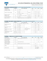 VS-HFA15TB60-1PBF數據表 頁面 2