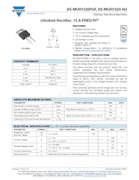 VS-MUR1520-N3 Datenblatt Cover