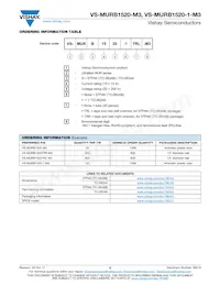 VS-MURB1520TRLPBF Datasheet Page 5