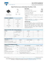 VS-STPS1045BTRRPBF數據表 封面